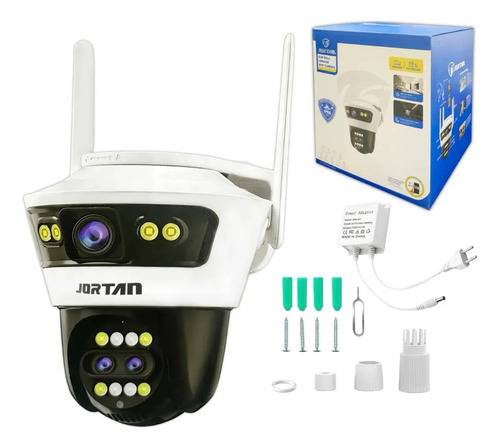 Câmera Segurança Yoosee Zoom 12x 3 Lentes Cor Branco