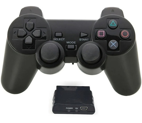 Imagen 2 de 5 de Joystick Control Inalámbrico Ps2 Ps3 Play 2 3 Pc Wireless ®