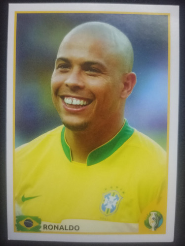 2 Láminas Panini Original Legenda Ronaldo Nazario 2019