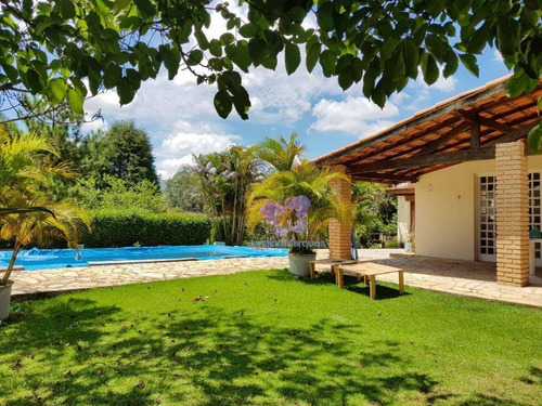 Chácara À Venda Com 4 Dormitórios, 2800 M²- Aparecidinha - Araçariguama/sp - Ch0135