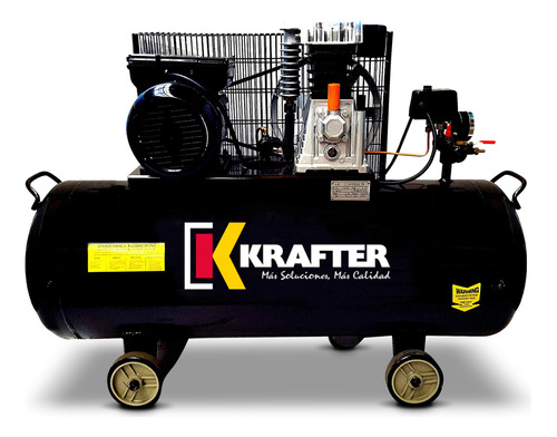 Compresor  Krafter Ack 100-3.0 Hp Monofásico 
