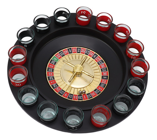 Juego De Ruedas Para Beber Shot Glass Roulette, Regalo Noved