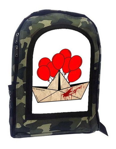 Mochila Camuflada It El Payaso A16