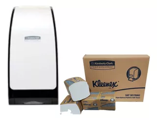 Higienico Kleenex Interfoliado Y Dispenser Kimberly Clark