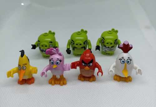 Lego Original Lote 7 Minifiguras-angry Birds-sueltos