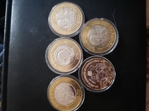 Monedas 20 Conmemorativas Sin Circular (Usado)