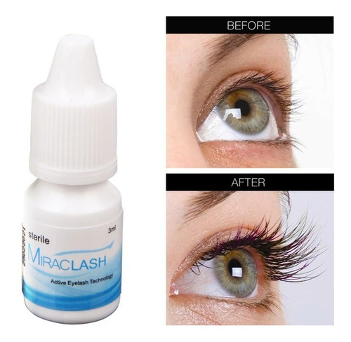 Miraclash Serum Crecimiento De Pestañas 3ml Pestañas Natural