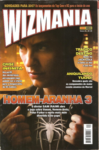 Hq Wizmania Nº 40 - Homem Aranha 3