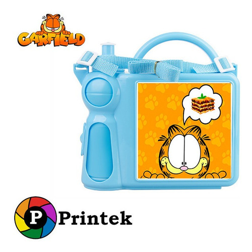 Lonchera Infantil Garfield Con Botella Agua - Printek