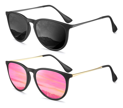 Anyluv Gafas De Sol Polarizadas Para Mujer Gafas De Sol Redo