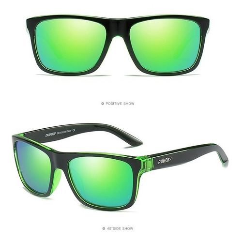 Imagen 2 de 3 de Lentes De Sol Marca Dubery Filtro Uv 400 Polarizados
