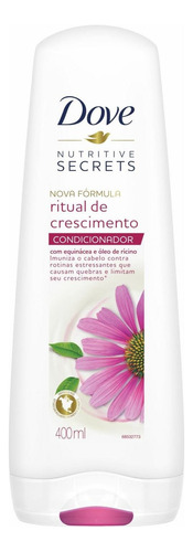  Condicionador Dove Ritual De Crescimento 400ml