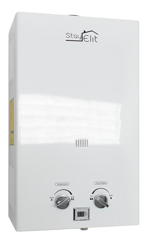 Calentador de agua a gas GLP Stay Elit Cale-02 blanco