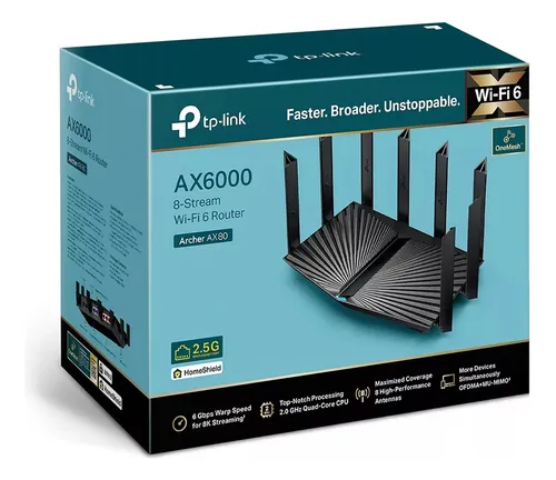 Archer AX80 | AX6000 8ストリームWi-Fi 6ルーター | TP-Link 日本