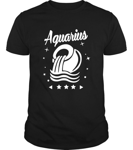 Polera Signos Zodiacales | Piscis - Acuario (inglés) 