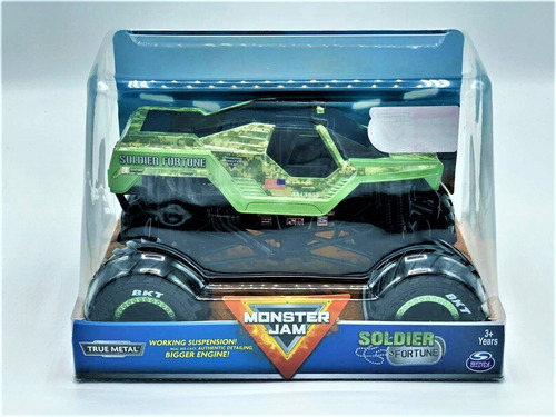 Monster Jam Soldier Fortune Escala 1/24 Spin Master