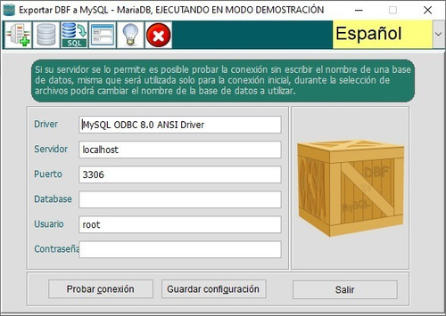 Exportar Tablas Dbf A Mysql O Mariadb