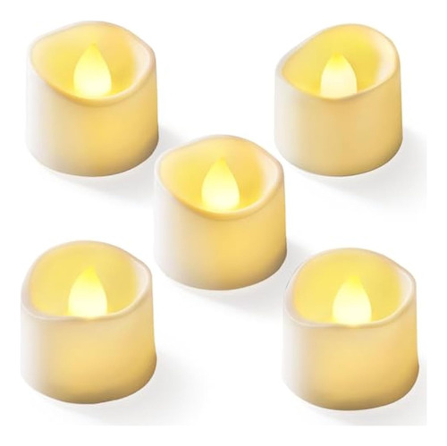 Homemory Paquete De 12 Velas Led Sin Llama,