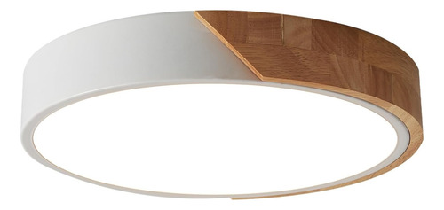 Plafón Lámpara Techo Led Estilo Nórdico 12w Montaje Luz Led