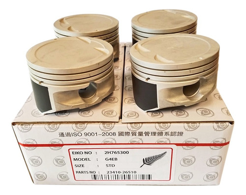 Set Piston Std Hyundai Accent 1.6 Elantra 1.6 2005-2011 G4ed