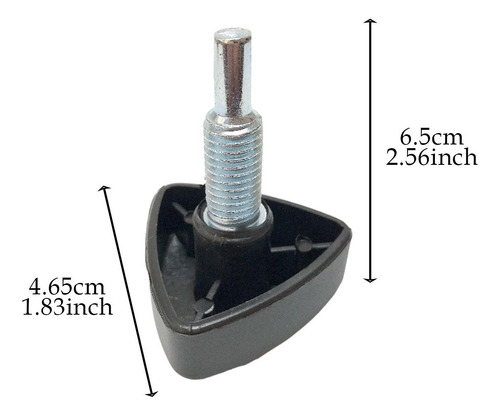 Perilla De Perno Con Rosca Para Máquina Tornillo De 25 Mm