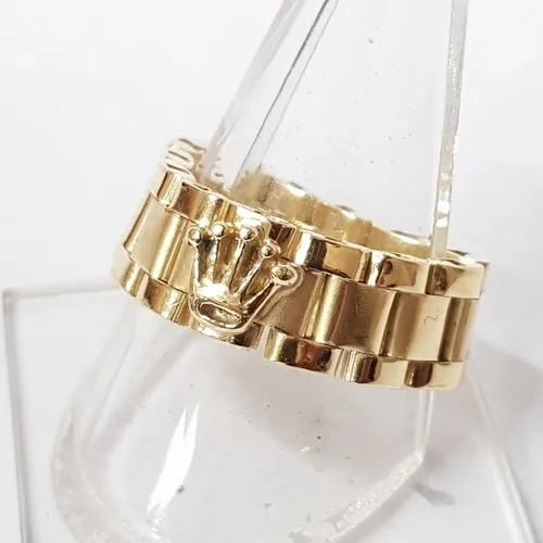 Anillo Rolex Oro 18k 750 8 9grs N 17 Brumat