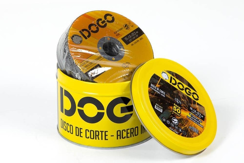 Disco Corte Amoladora 115 X 1.6mm Metal Acero Inox Dogo X50