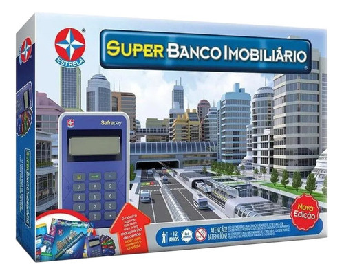 Super Banco Imobiliário Com Cartão Credito - Estrela