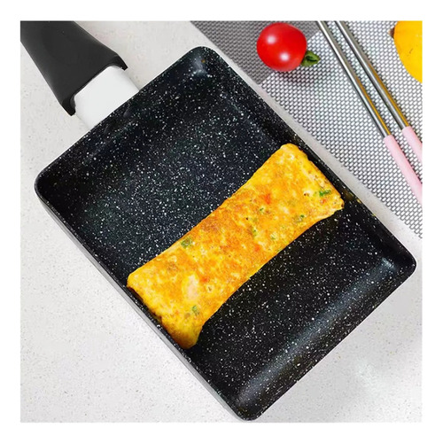 Panela De Molho Antiaderente Retangular LG Tamagoyaki Com Al