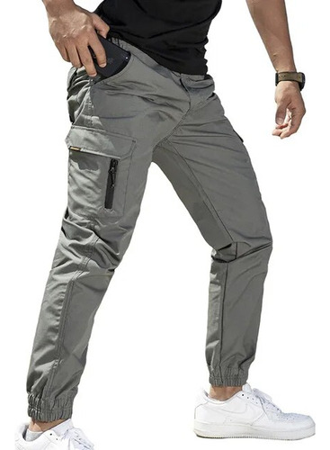 Pantalones Tipo Lápiz Militares De Camuflaje Para Hombre Con
