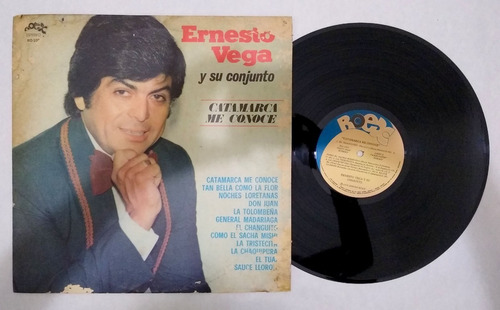 Ernesto Vega Y Su Conjunto Catamarca Me Conoce 1979 Vinilo 