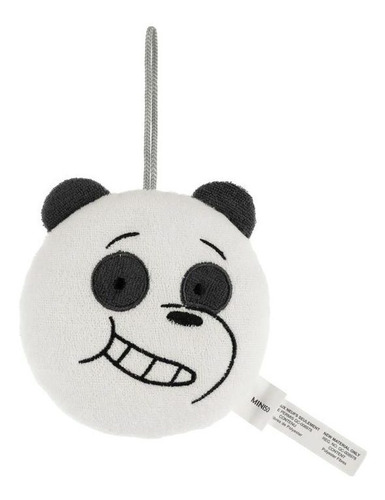 Imagem 2 de 3 de Conjunto Esponjas De Banho Ursos Sem Curso Panda Miniso