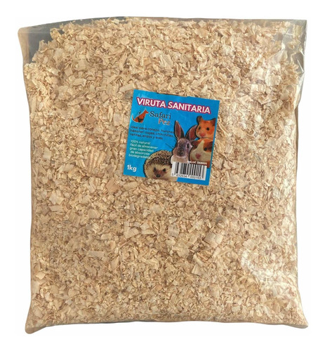 Viruta Para Roedores Hámster Cobaya Ardilla Conejo Erizo 1kg