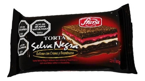 Bizcocho Torta Selva Negra Caja, 20 Unidades