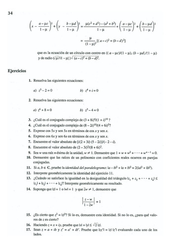 Análisis Básico De Variable Compleja Editorial Trillas
