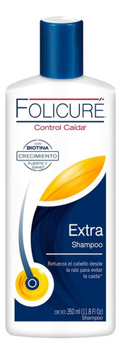 Shampoo Extra Unilever Folicure Control De Caída 350 Ml