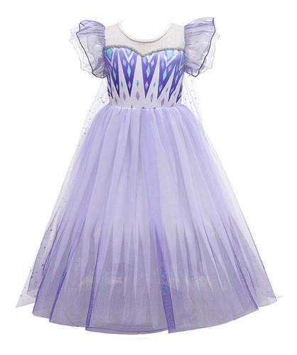 Disfraz Talla 4-5 Años Para Niñas Vestido De Princesa
