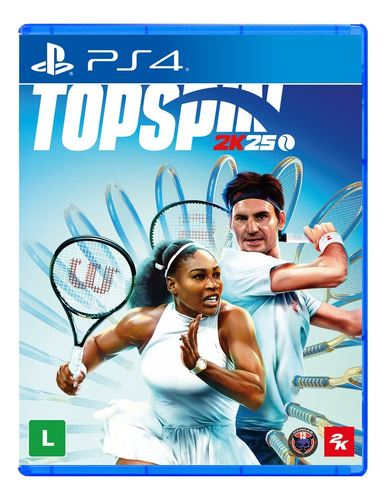 Topspin 2k25 Ps4 Mídia Física Lacrado