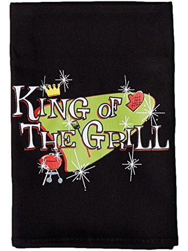 Lillian Rose (wg505 King Of The Grill Men's Hand Towel, Gree