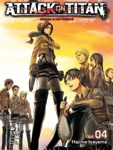 Attack On Titan  4 Hajime Isayama Ovni Press