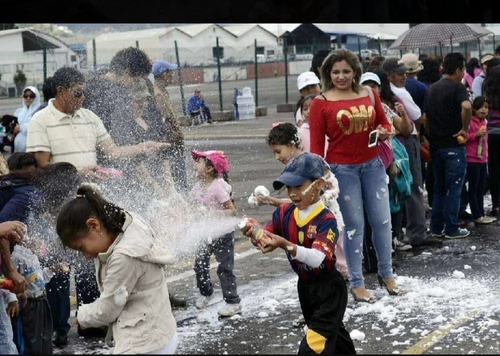 Espuma De Carnaval O Fiesta 800ml Grande Mayor Y Detal