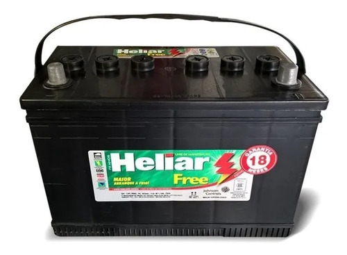 Bateria Heliar 150 Amp 18 Meses De Garantía