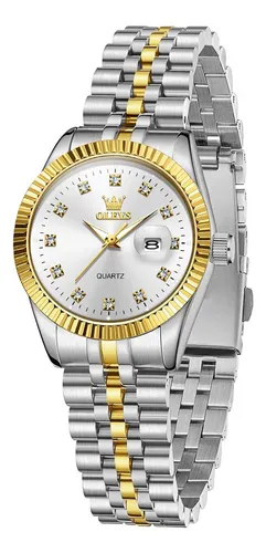 comprar Olevs Relojes Delicados Para Mujer Relojes Dorados De Dos To
