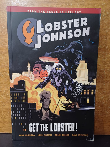 Lobster Johnson Vol 4 Get The Lobster Tpb (ingles) 