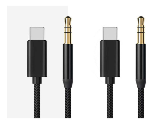 Cable De Audio De Nanodufex Tipo C A 35 Mm, Adaptador Aux 2