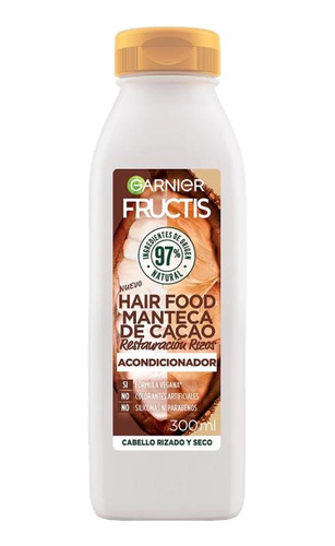 Acondicionador Fructis Hair Food Manteca De Cacao 300ml