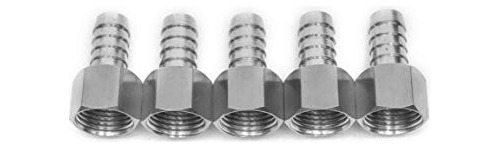  Bar Production Stainless Steel 316 Barb Fitting Couple...