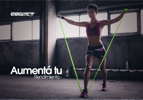 Imagen 5 de 9 de Kit 3 Bandas Elasticas Dominadas Gym Medium + Hard + X Hard