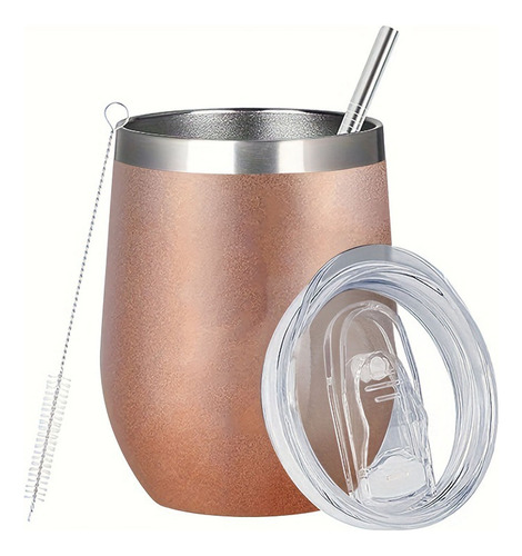 Termo De Acero Inoxidable 355 Ml Con Tapa Para Café