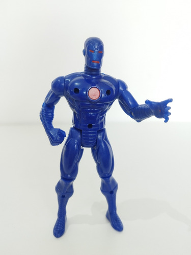 Iron Man Traje Azul Figura Clásica Del Año (1995) Toybiz 